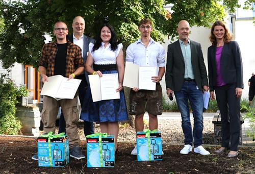 Gärtner-Azubis feiern Freisprechung
