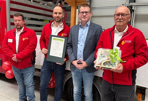 Benno Zapf feiert  Firmenjubiläum