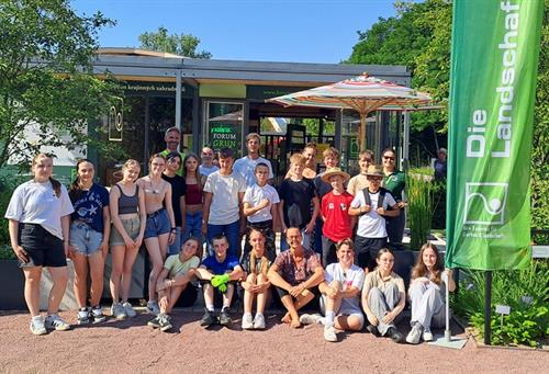 Schüler zeigen ihre Fähigkeiten im GaLaBau