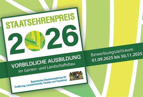 Staatsehrenpreis: Neue Vergaberunde 2026