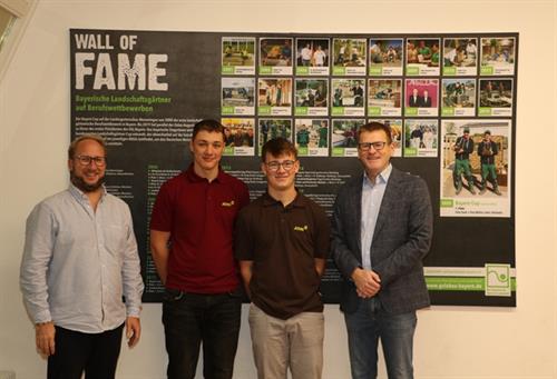Neue „Wall of Fame“ bei der DEULA Bayern